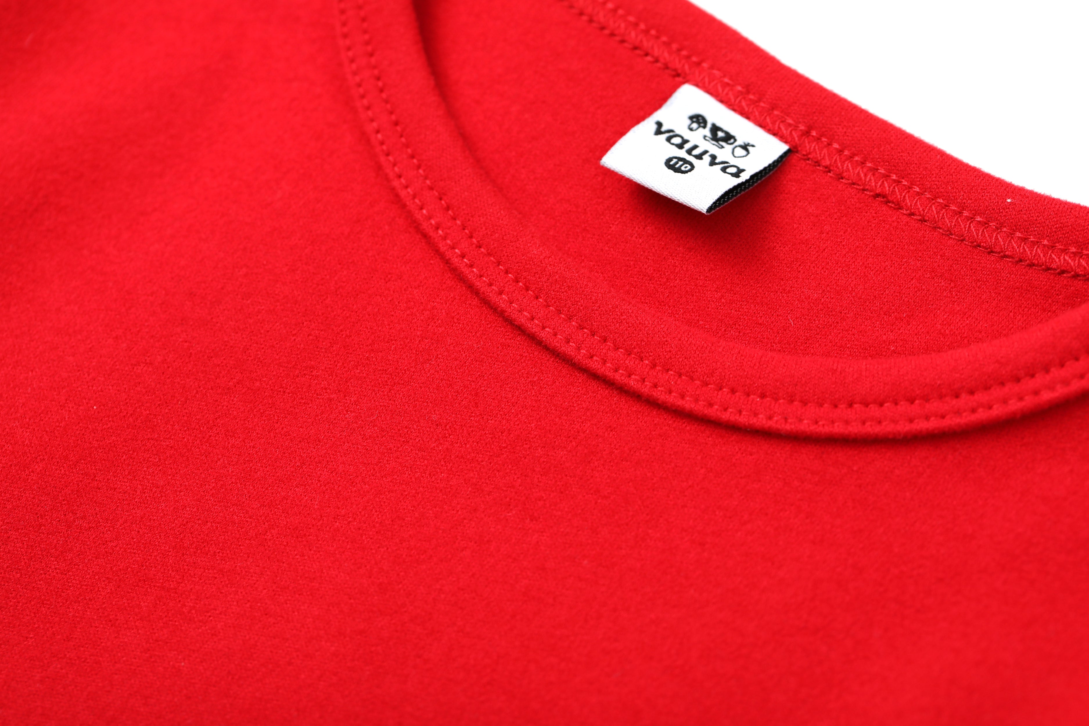 VAUVA Vauva - CozyKids Thermal Duo Set (Red) Top & Bottom Set