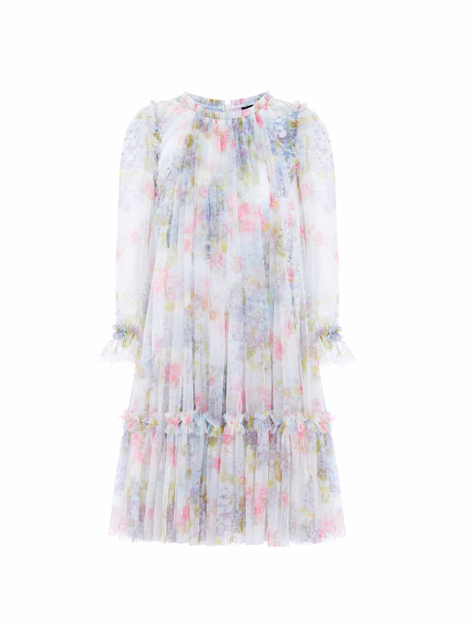 Hydrangea Long Sleeve Kid Dress