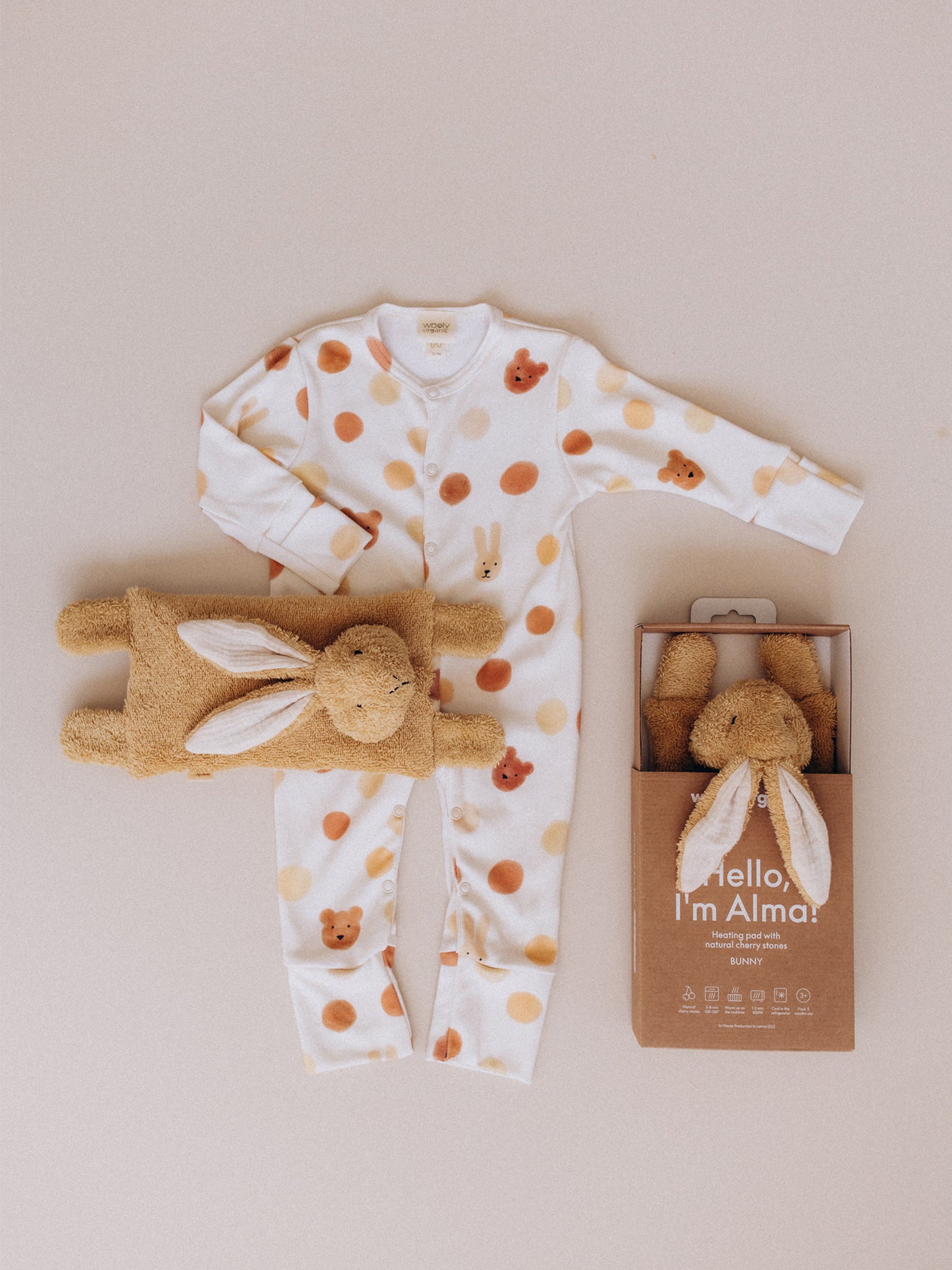 Big Dots Sleepsuit (GOTS)