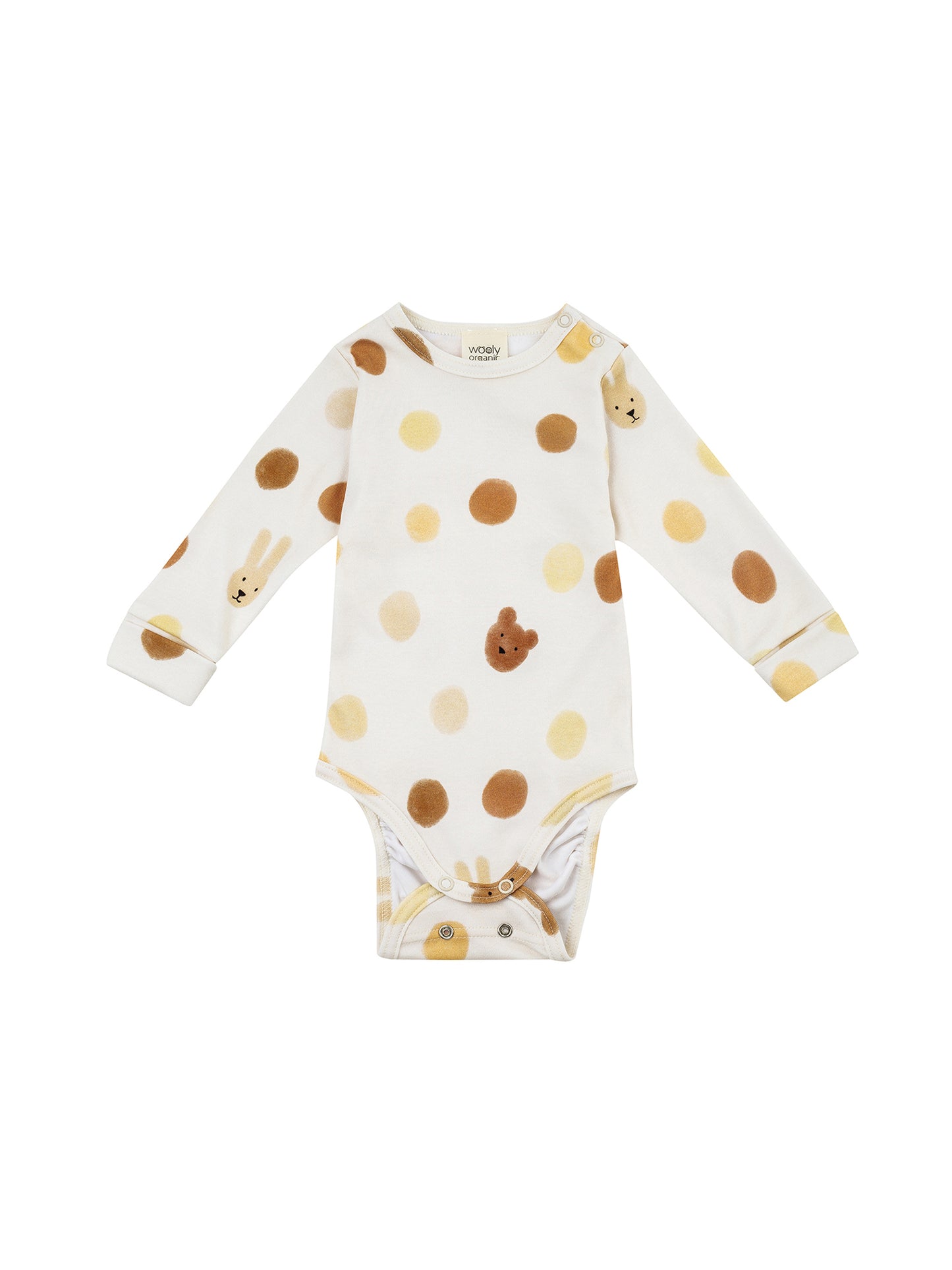 Big Dots Longsleeve Bodysuit (GOTS)