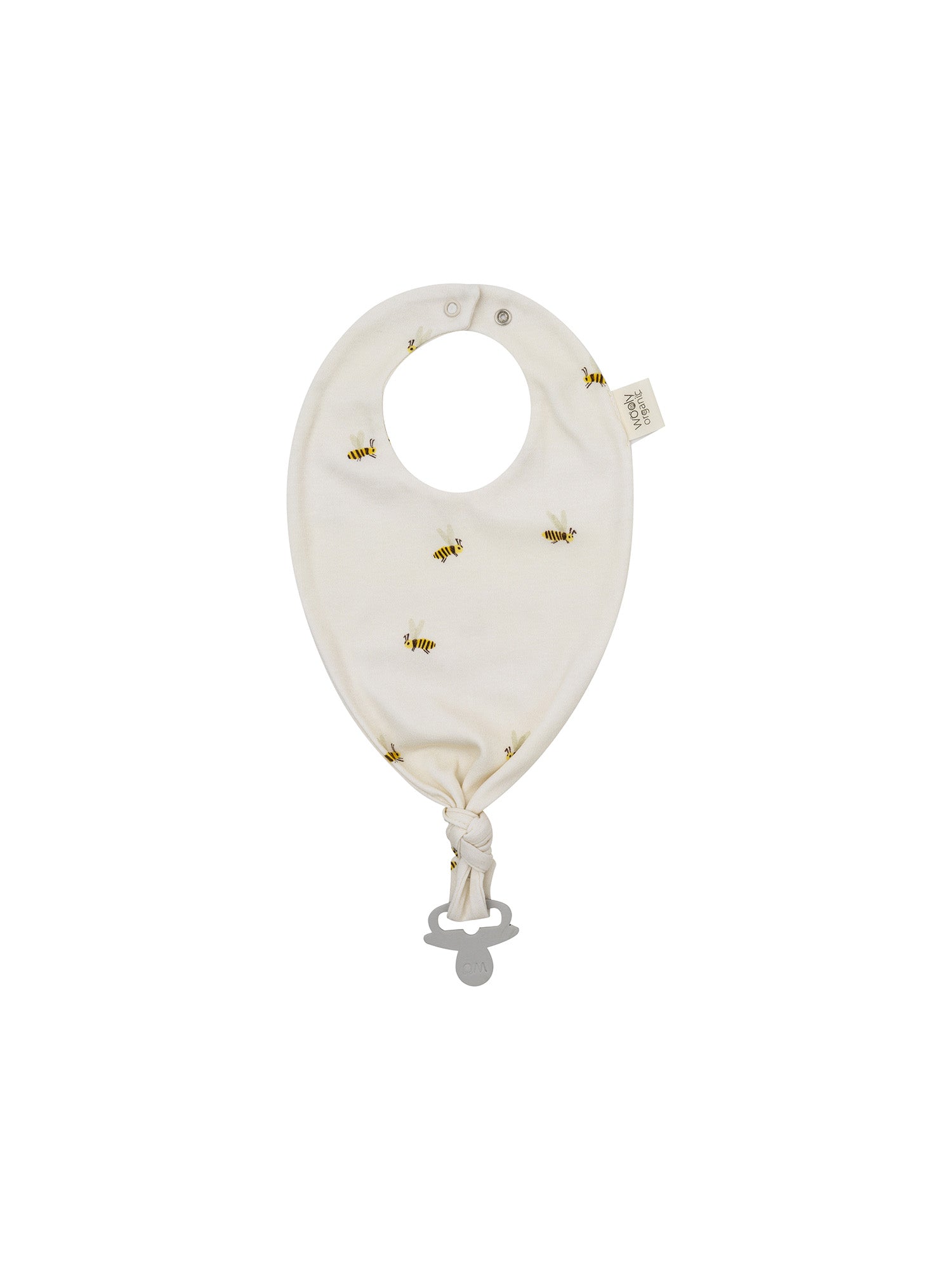 Bib With Pacifier Clip