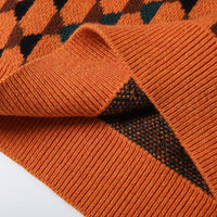 Vauva FW23 - Boys Cotton Long Sleeve Pocket Crewneck Sweatshirt (Orange)