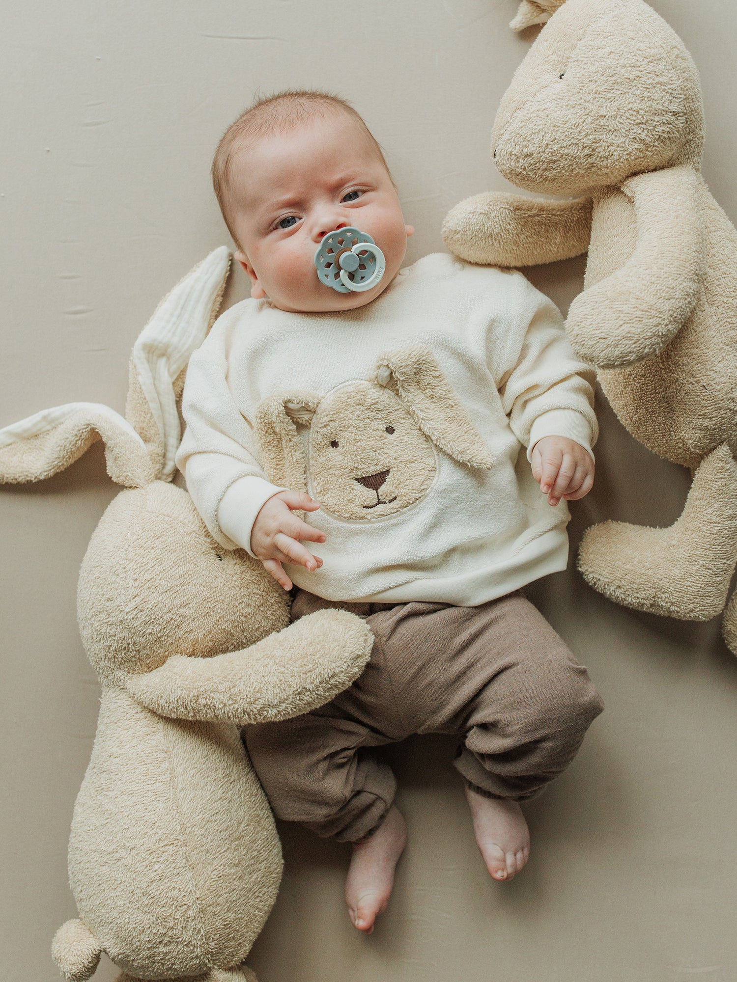 Terry Sweater With Bunny