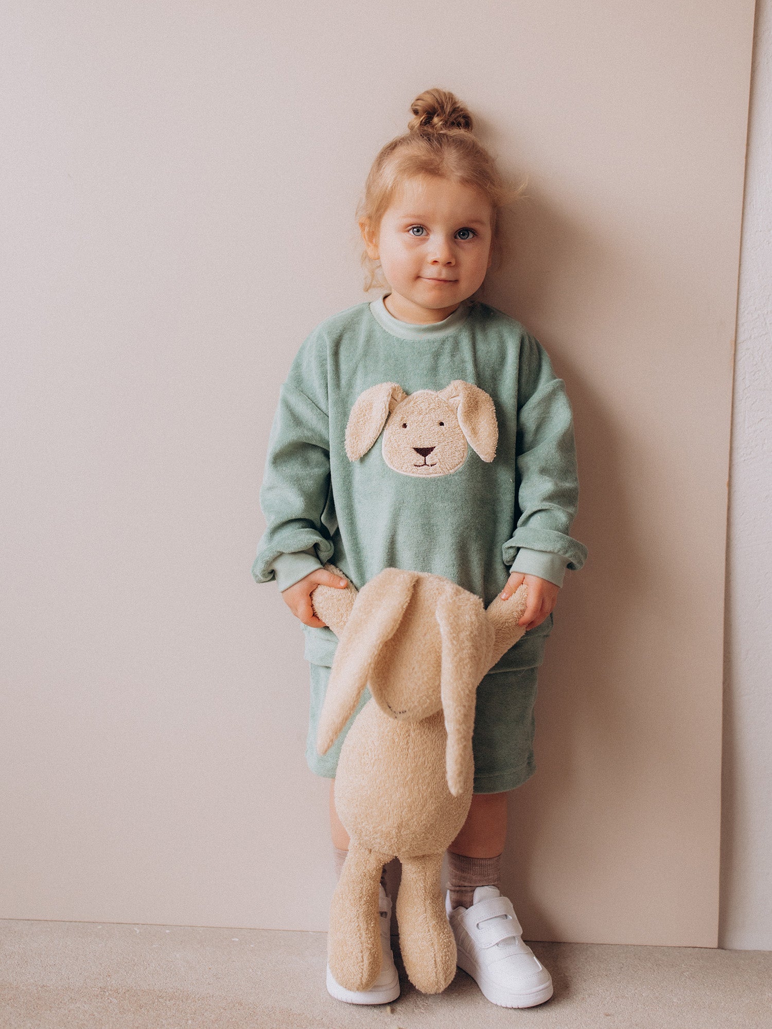Terry Sweater With Bunny