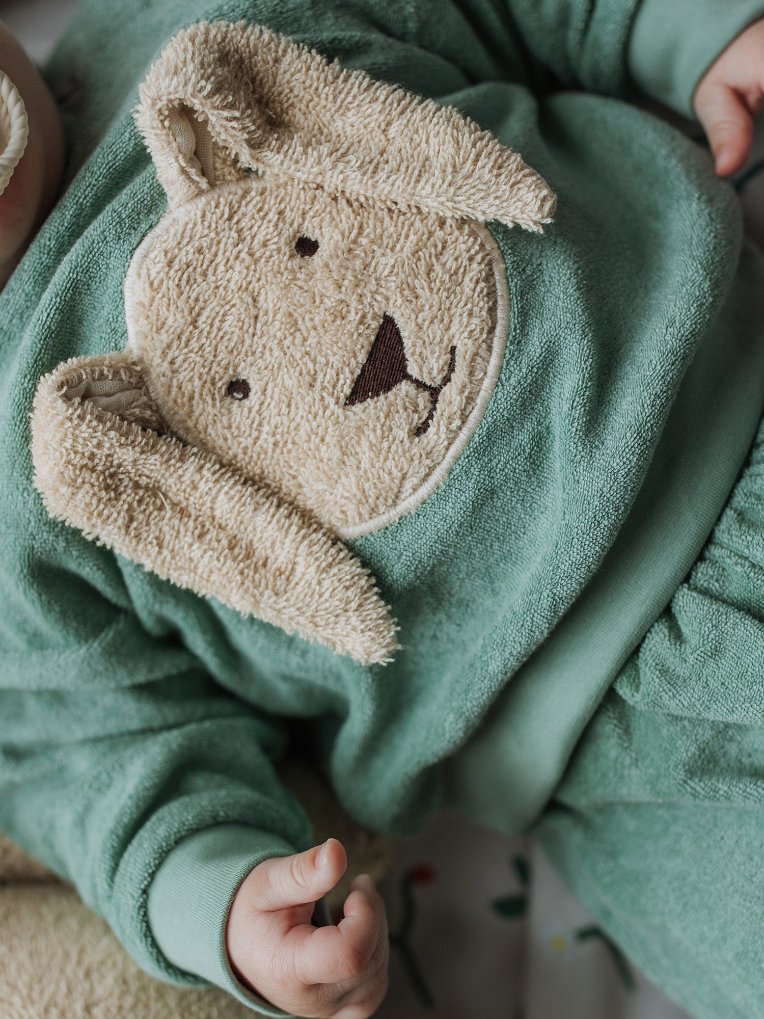 Terry Sweater With Bunny