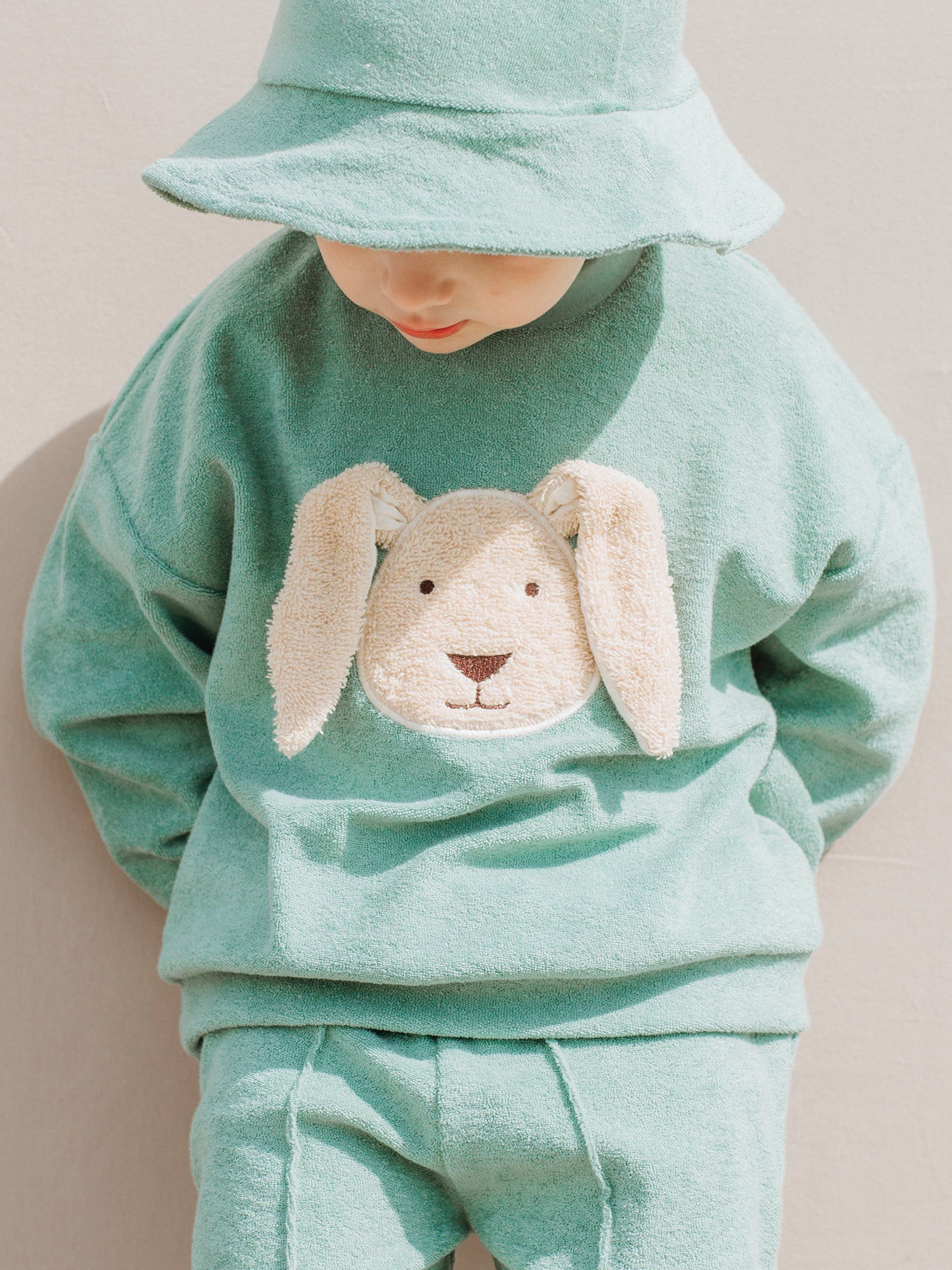 Terry Sweater With Bunny