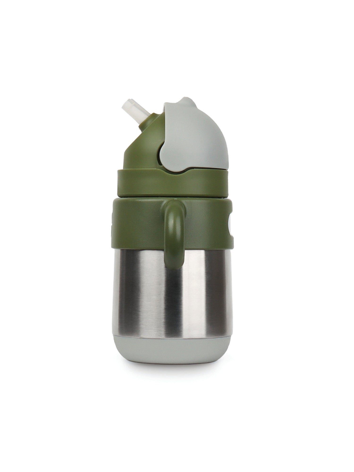 Matt Thermal Straw Bottle - Elephant + Army