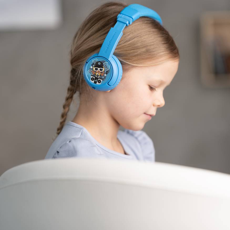 Onanoff Onanoff BuddyPhones Play+ (Cool Blue) Headphones & Headsets