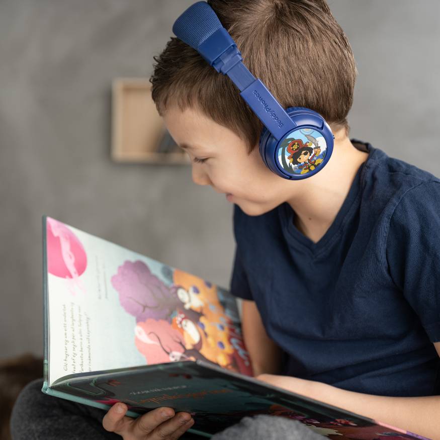 Onanoff Onanoff BuddyPhones Play+ (Deep Blue) Headphones & Headsets