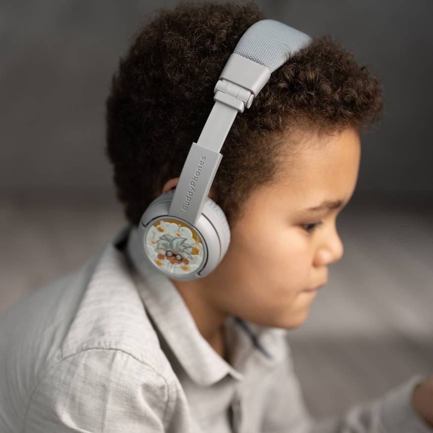 Onanoff Onanoff BuddyPhones Play+ (Grey Matter) Headphones & Headsets