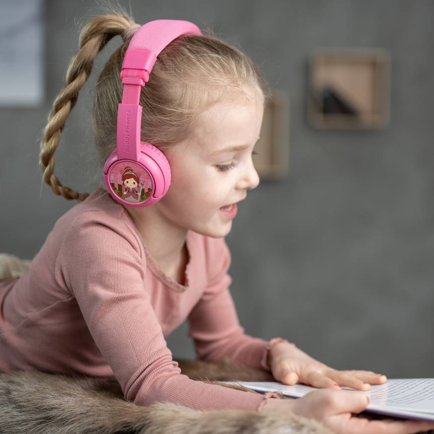 Onanoff Onanoff BuddyPhones Play+ (Rose Pink) Headphones & Headsets
