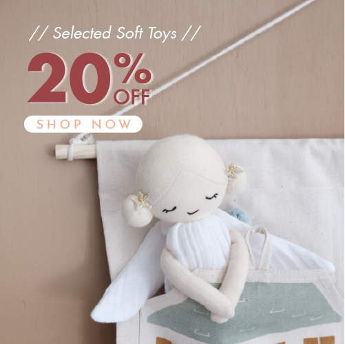 My Little Korner - Selected soft toys 20%OFF