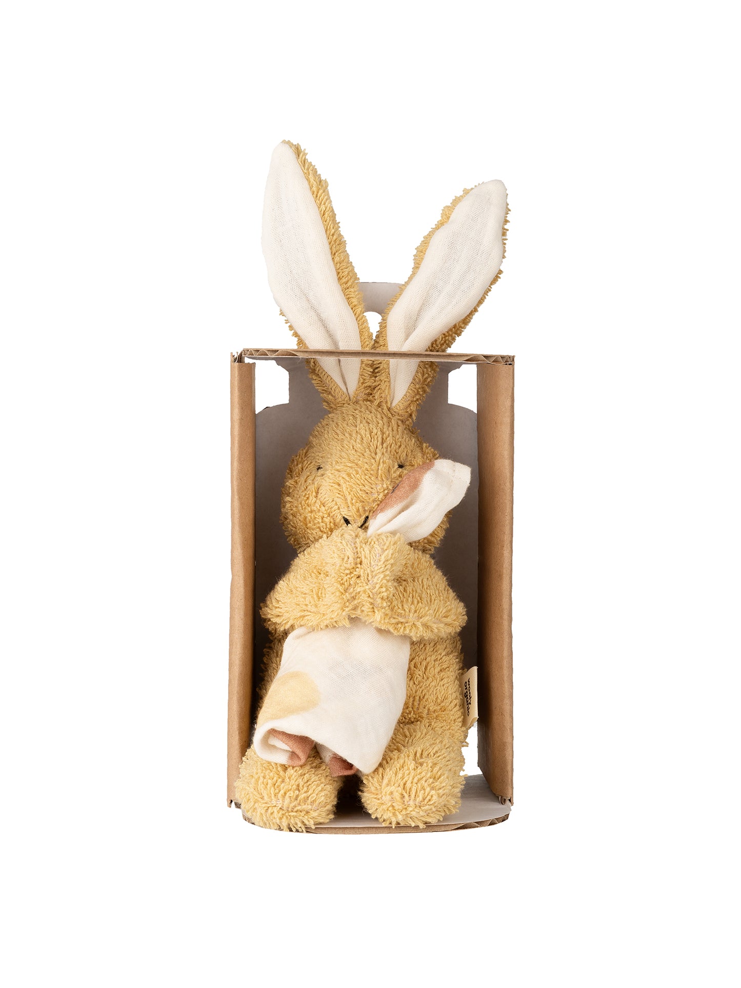 Muslin Comforter With Soft Toy - Bunny Amber