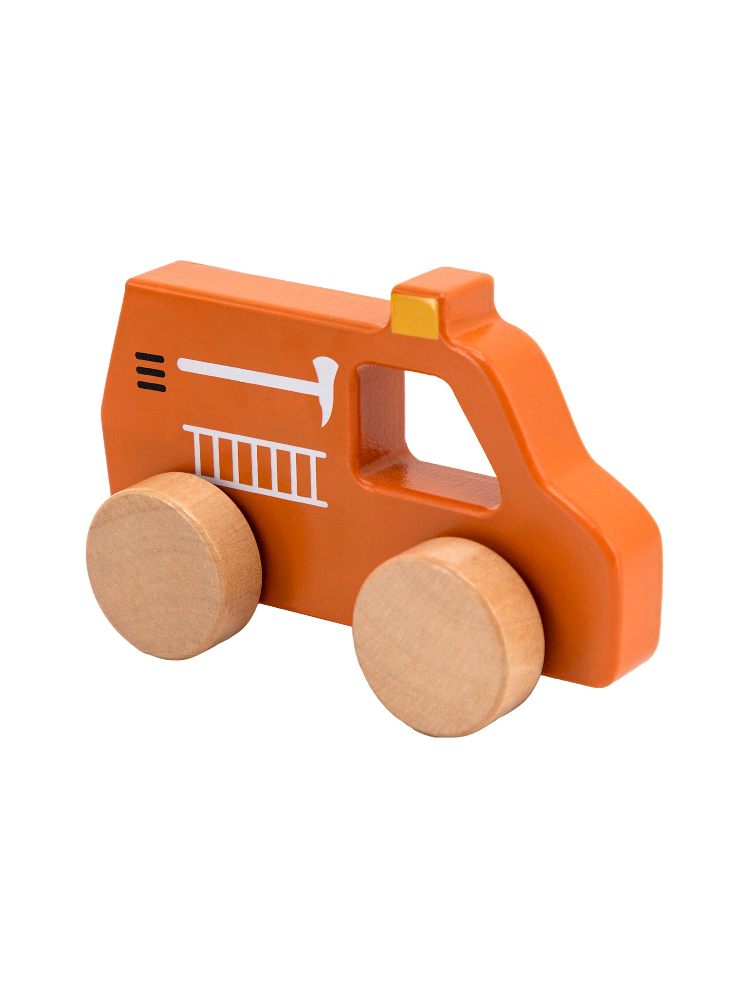 Wooden Fire Truck Toy