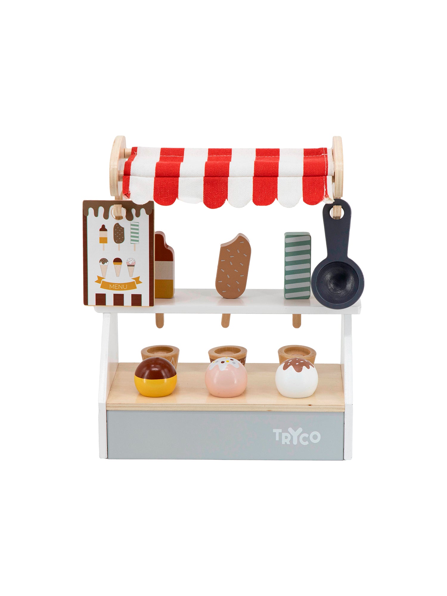 Wooden Ice Cream Shop