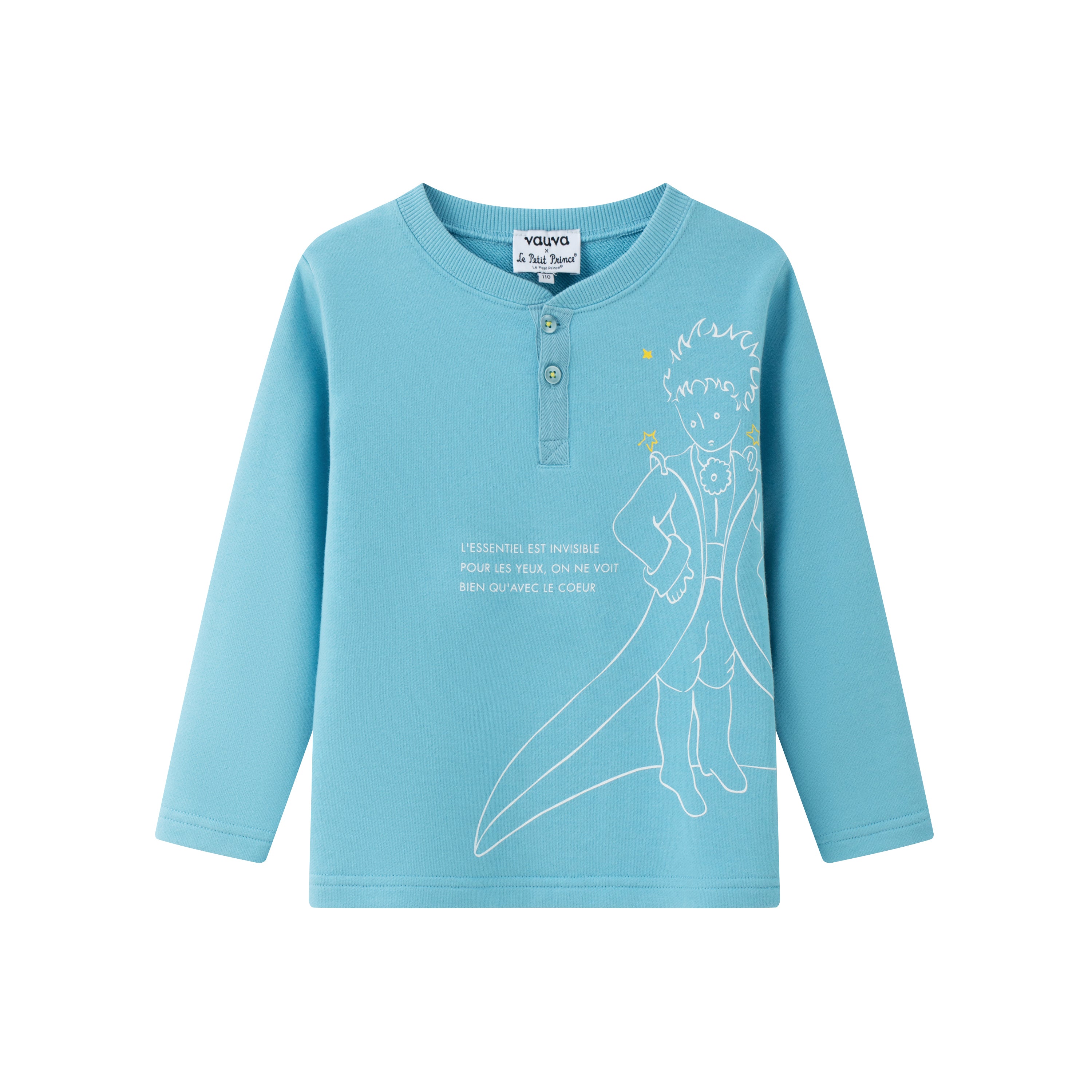 Vauva x Le Petit Prince Vauva x Le Petit Prince - Boys Sweater & T-shirt (2 piece Set/Blue) T-shirt