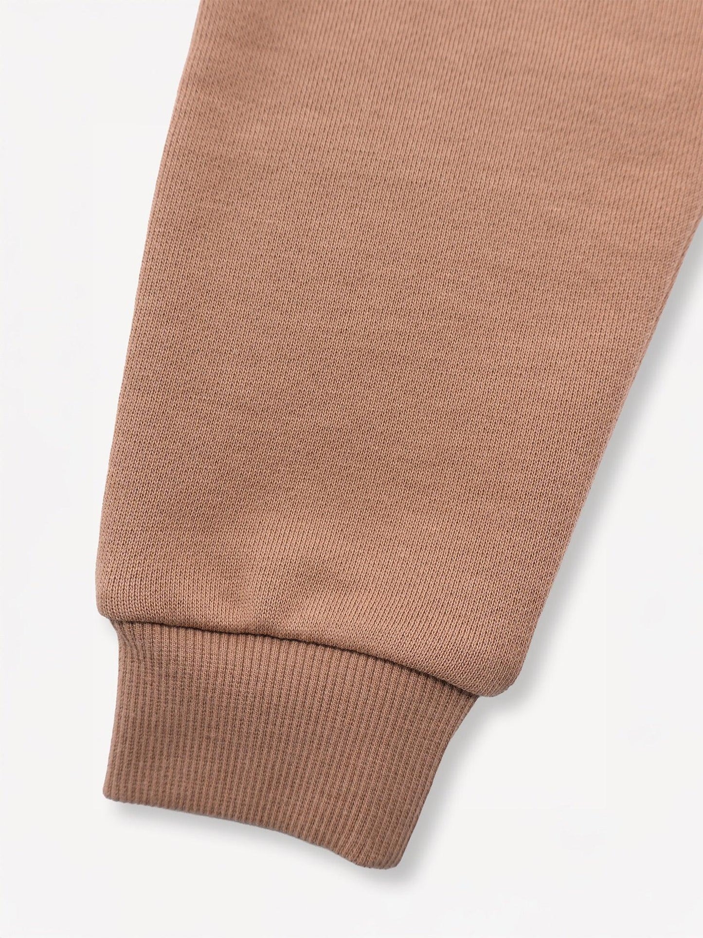 Logo‑Embroidered Organic Cotton Baby Joggers