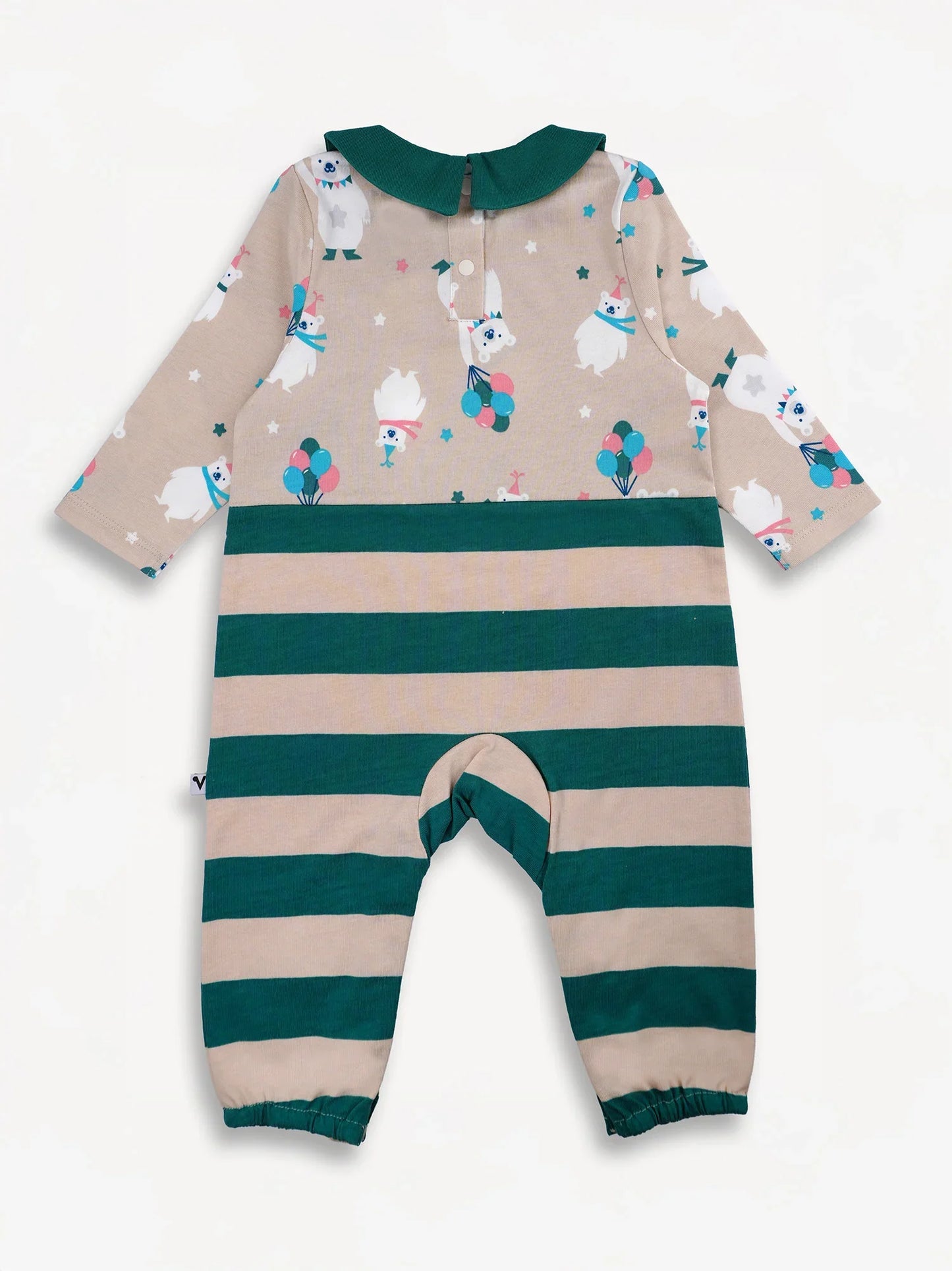 Bear Two-Tone Romper