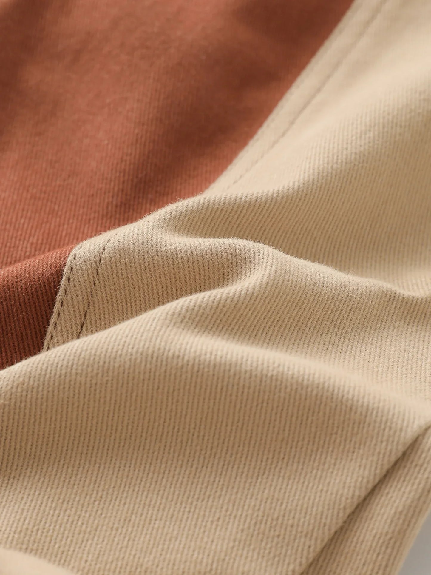 Boys’ Color‑Block Corduroy Pants