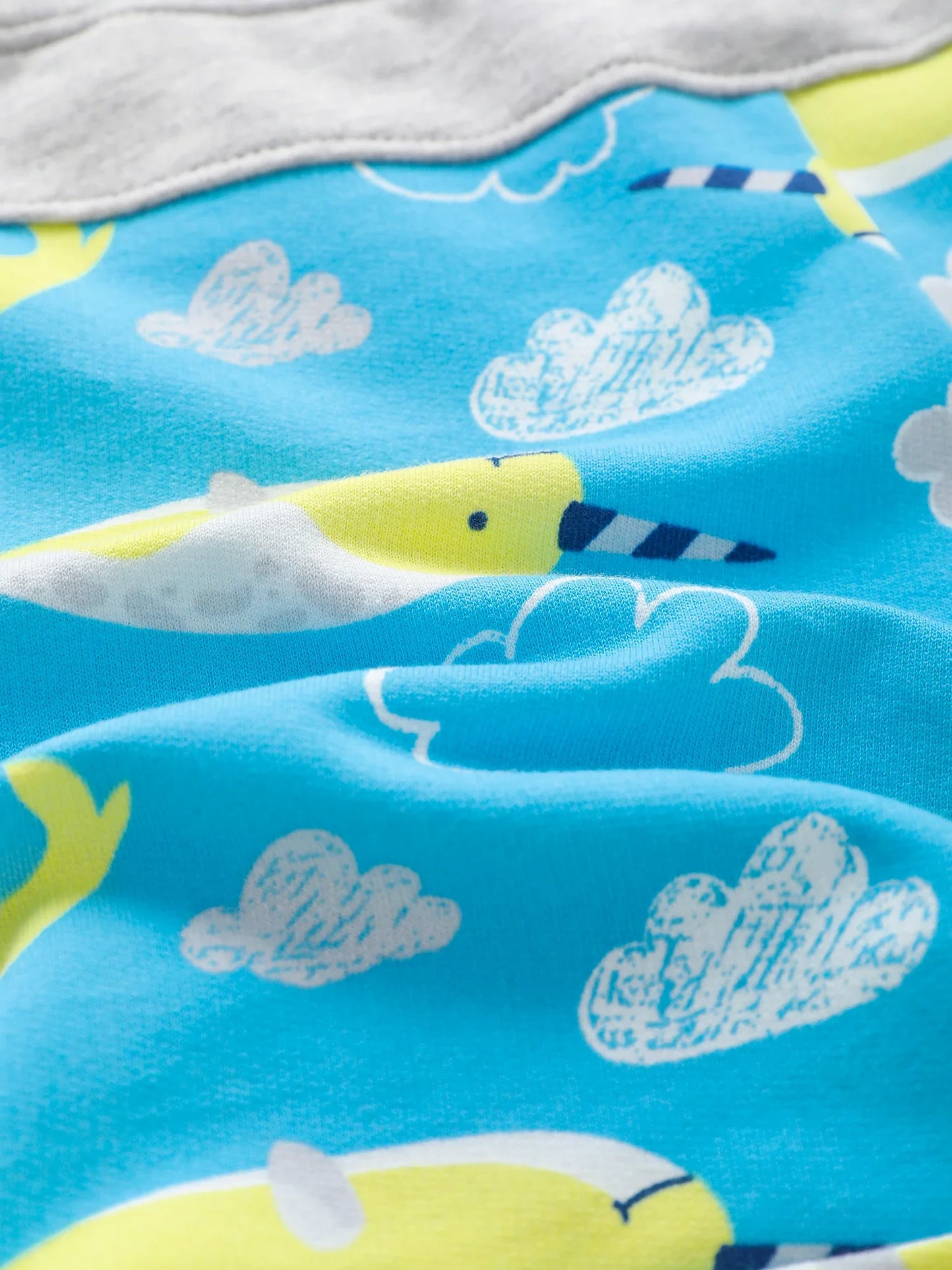 Boys Allover Narwhal Print Shorts