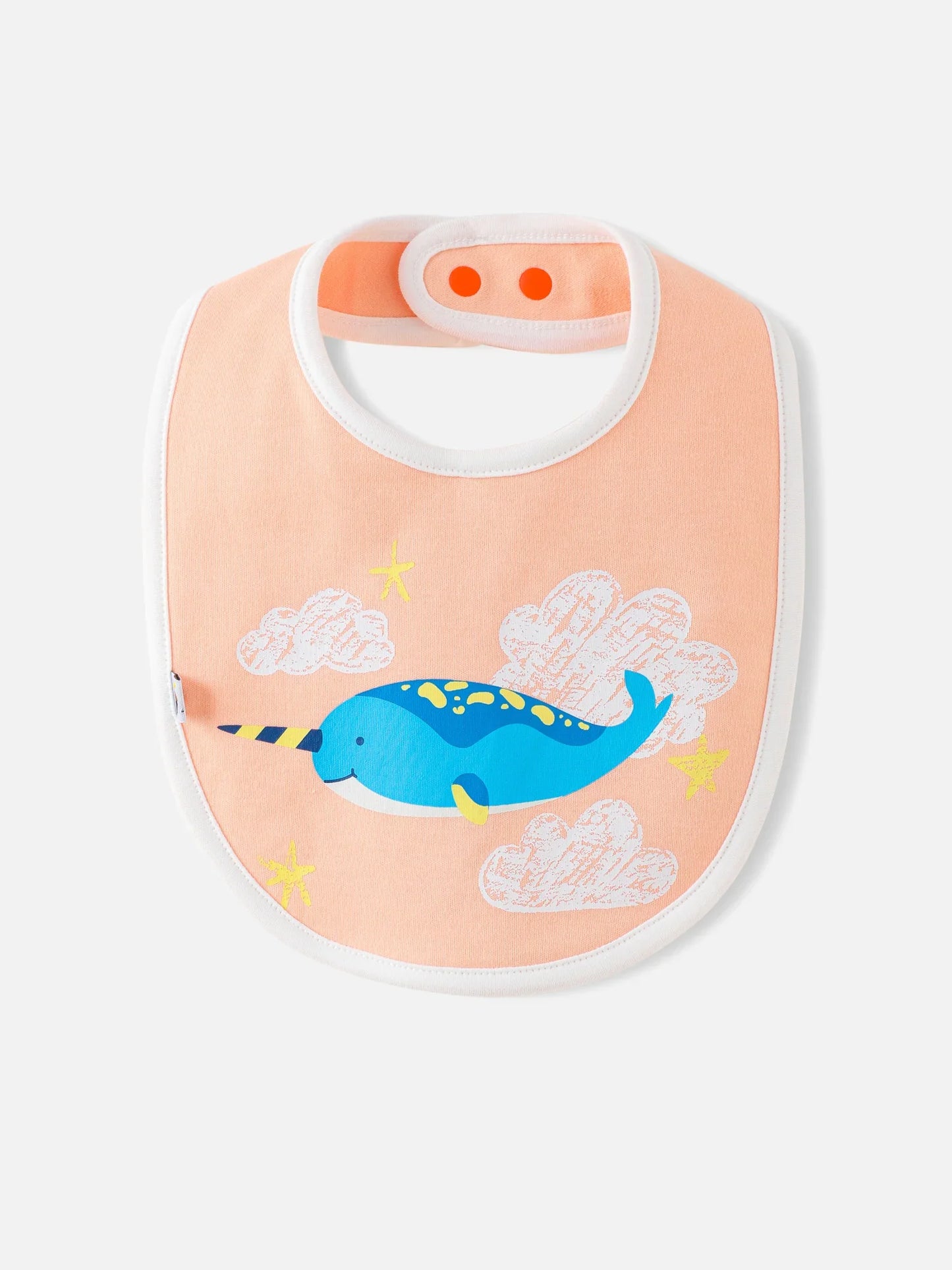 Baby Narwhal Print Organic Cotton Set