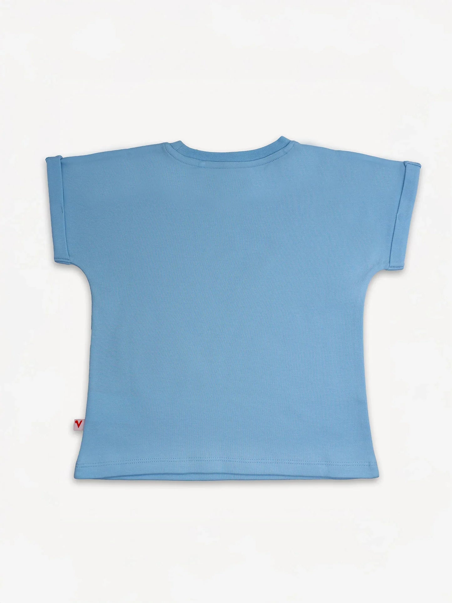 Girls Cap Sleeve Strawberry Applique Tee