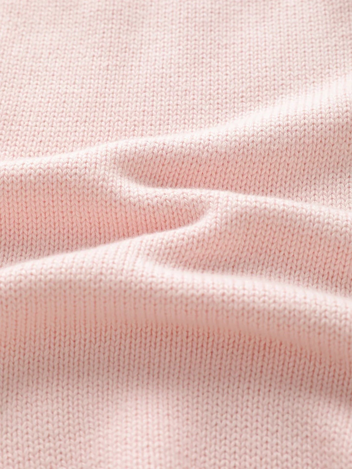 Girls' Floral Knit Sweater