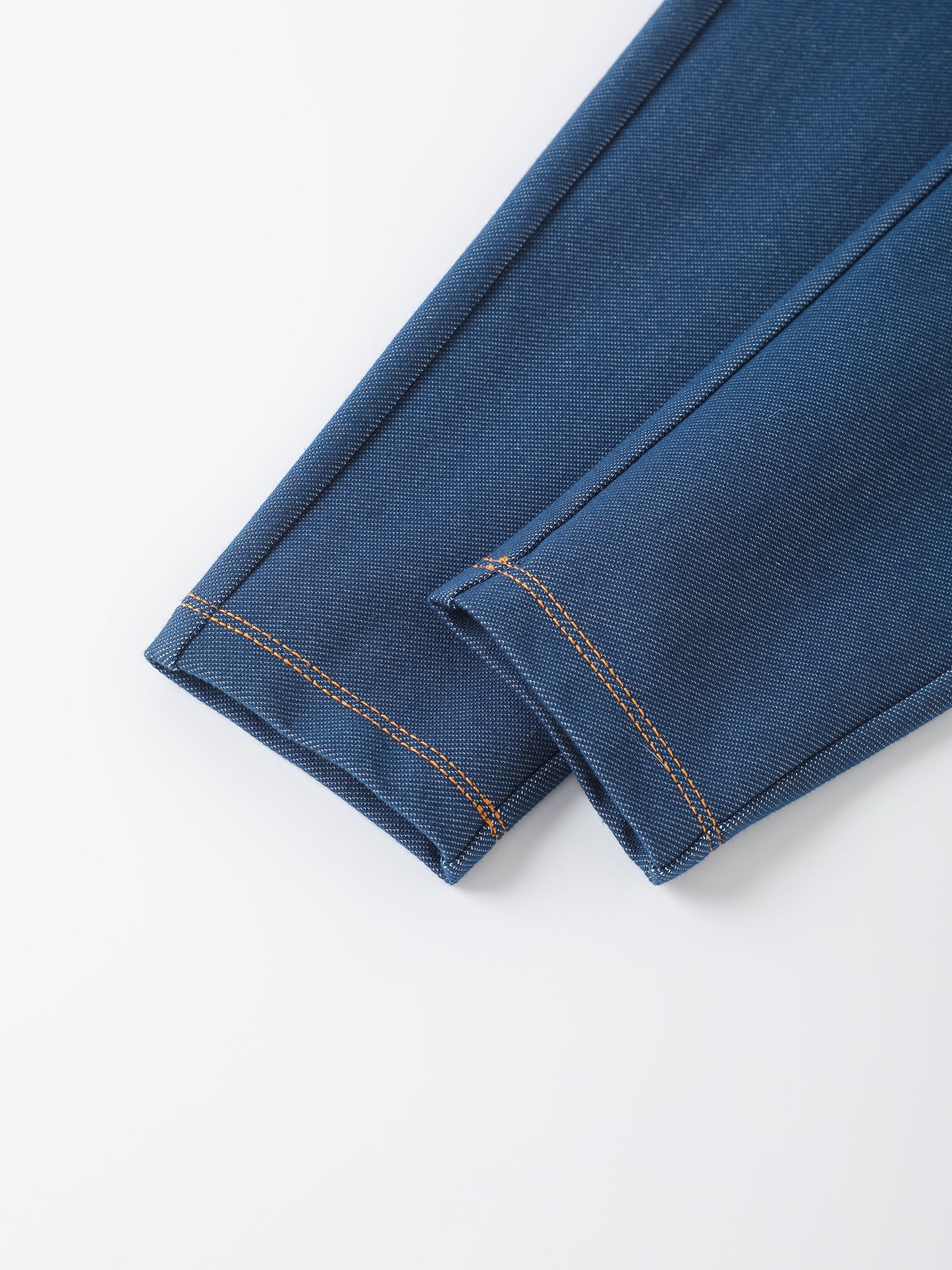 Girls Jersey Denim Leggings