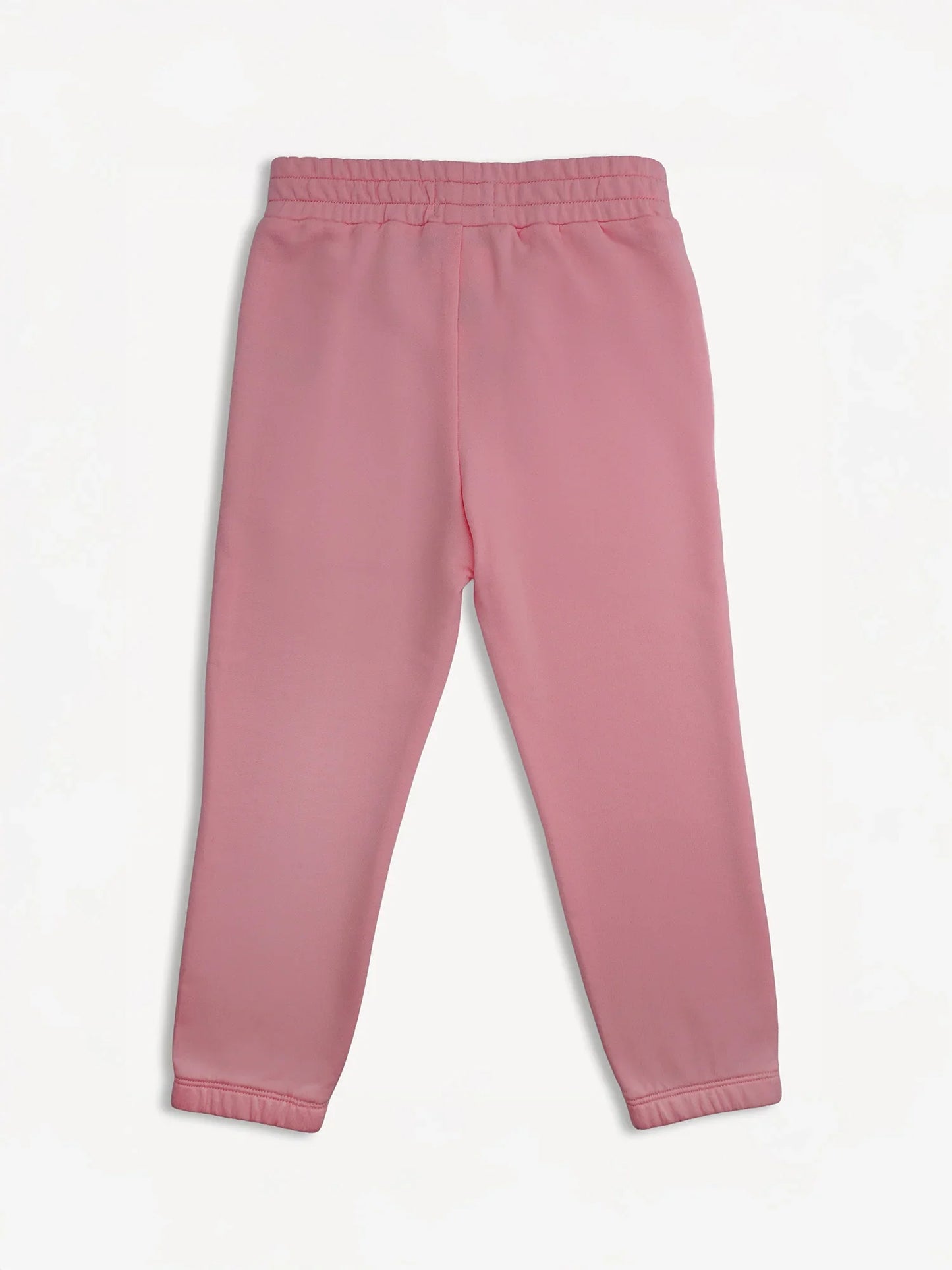 Girls Blush Pink Embroidery Sweatpants