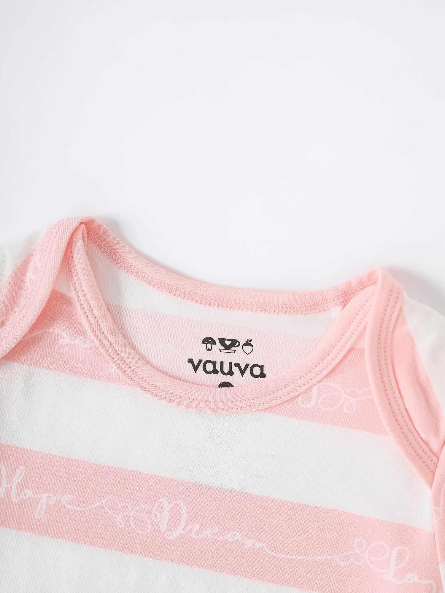 Baby Short Sleeve Stripes Bodysuit And Leggings Set