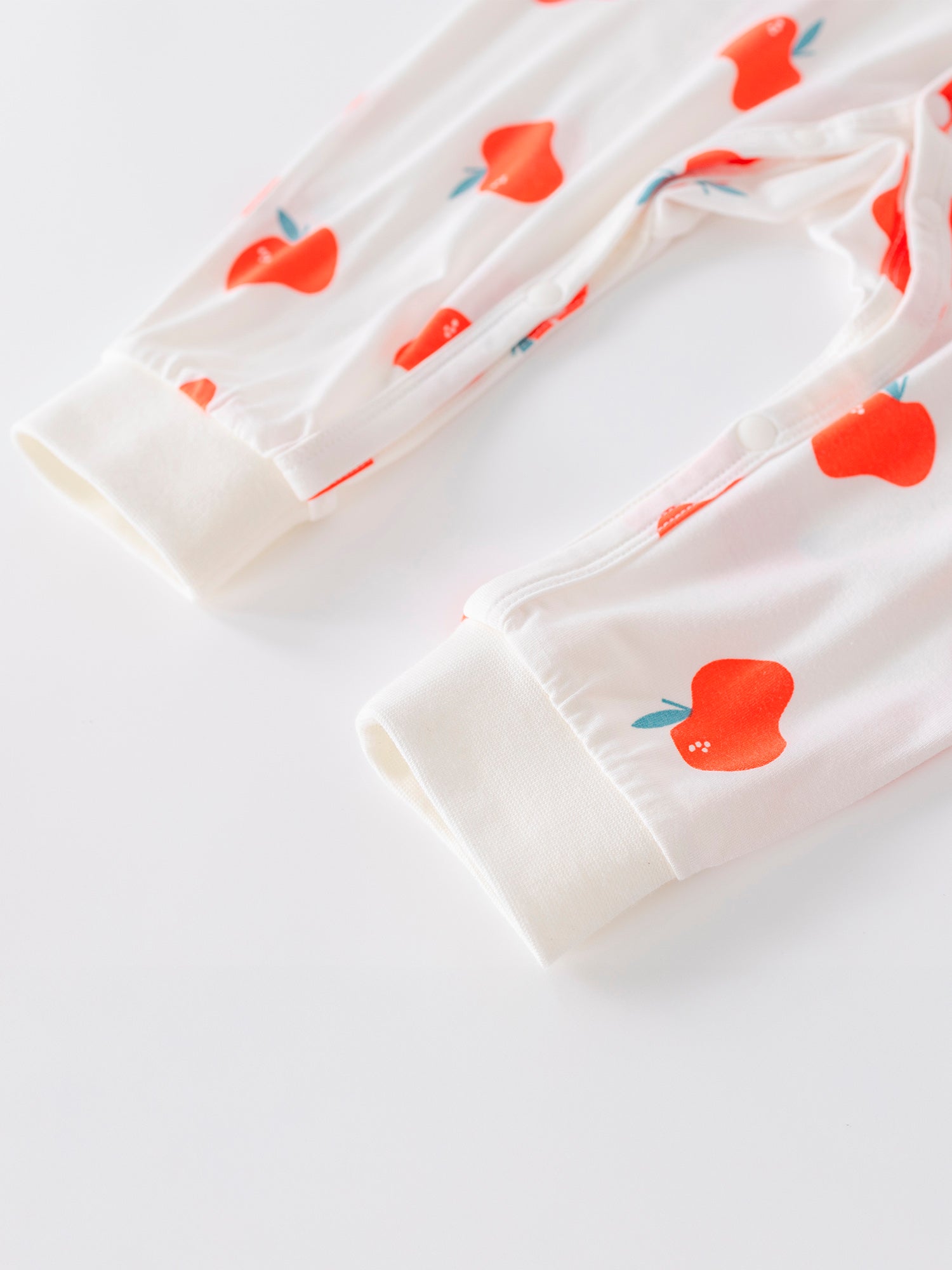 Baby Allover Print Long-Sleeved Romper Set