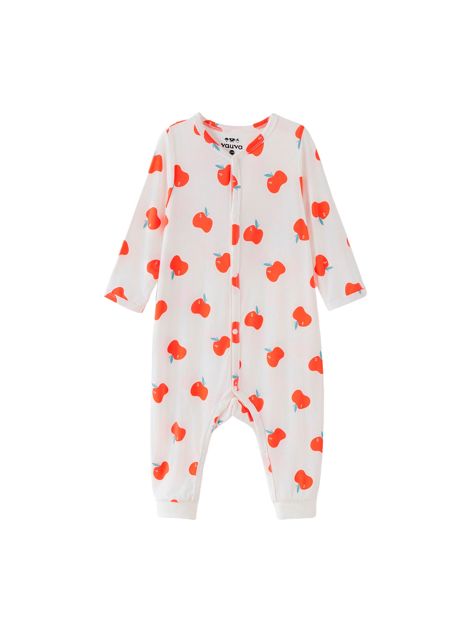 Baby Allover Print Long-Sleeved Romper Set