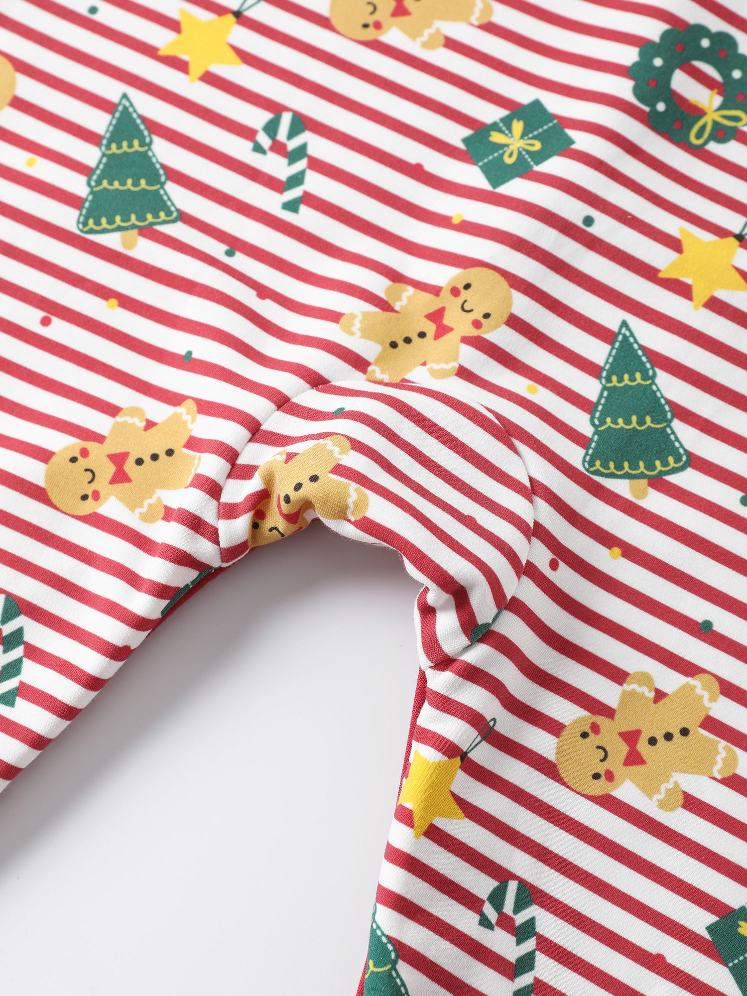 Babies Xmas Pattern Romper