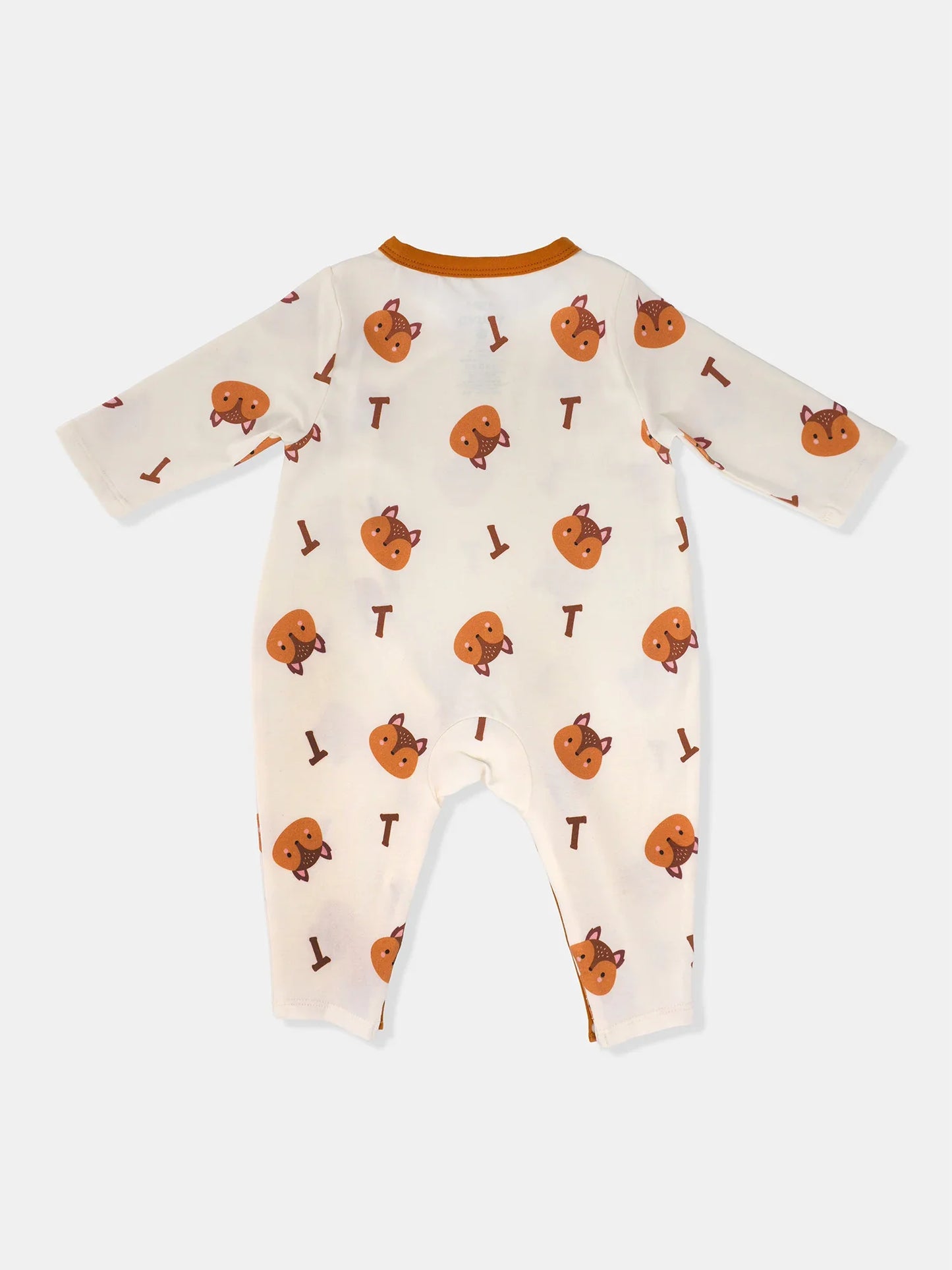 Baby's Romper And Bib Set