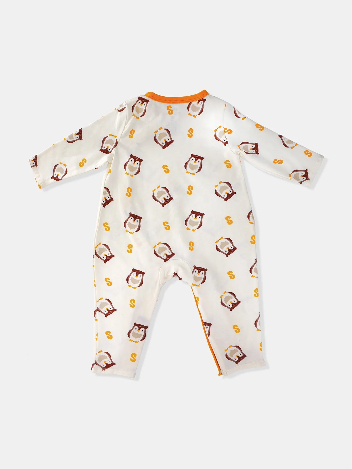 Baby's Romper And Bib Set