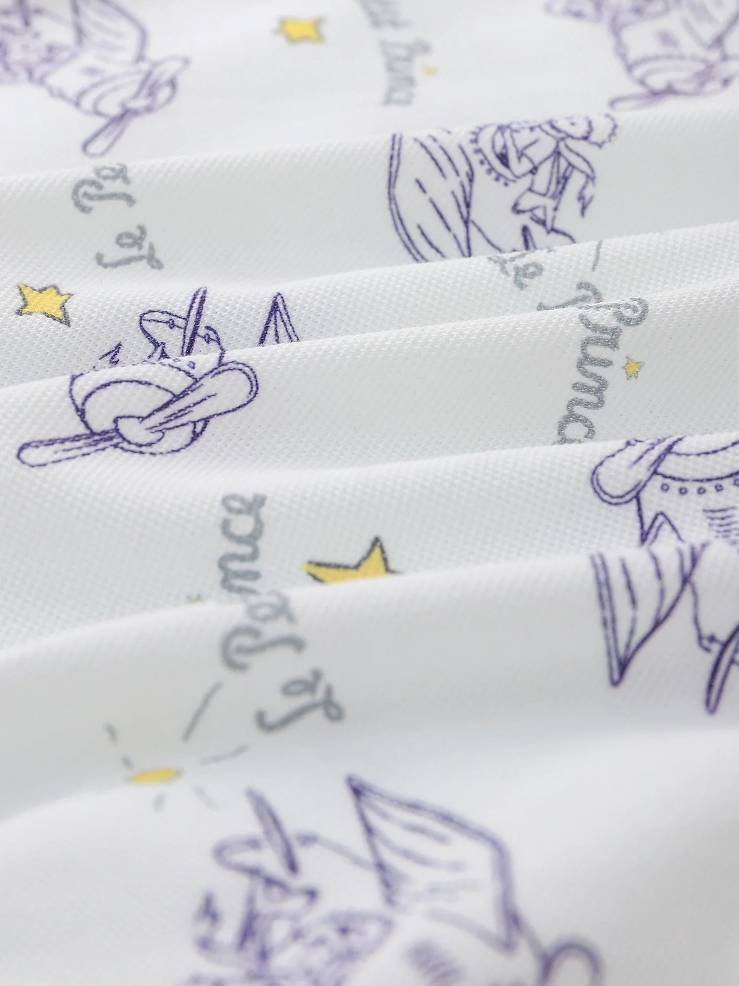Kids Layered‑Look Polo Shirt with All‑Over Print