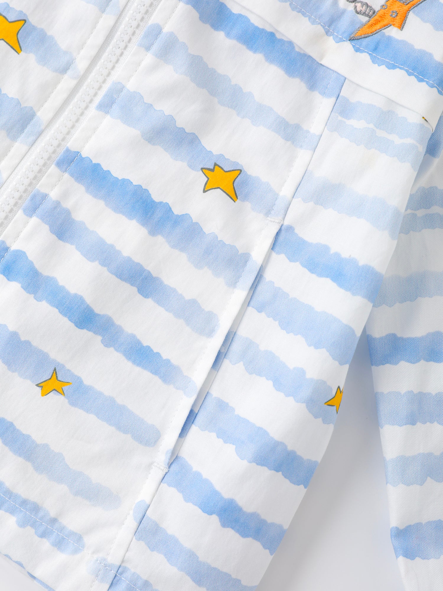 Boys Stripes Hooded Jacket