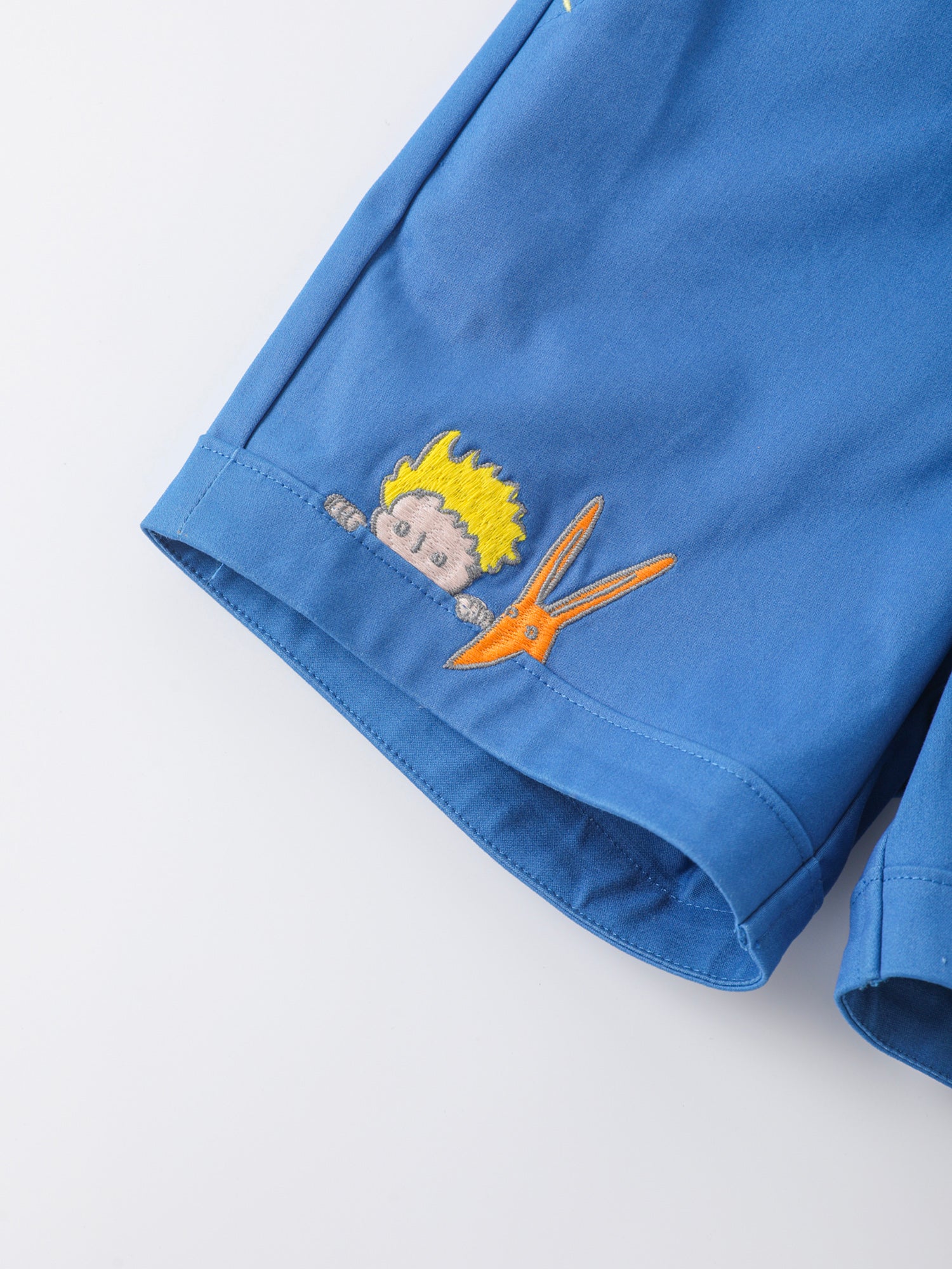 Boys Embroidery Bermuda Shorts