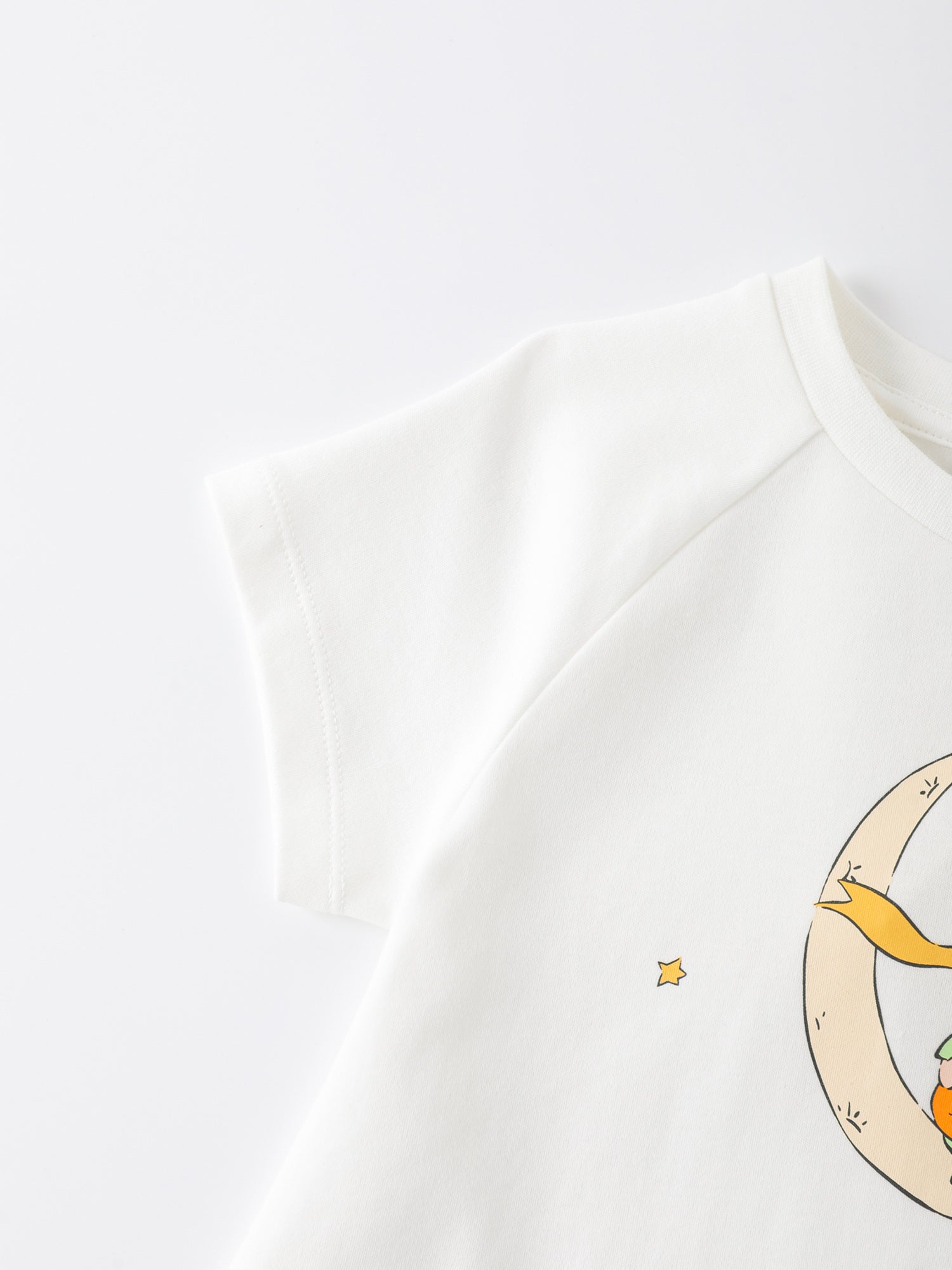 Girls Two Tone Print Dress