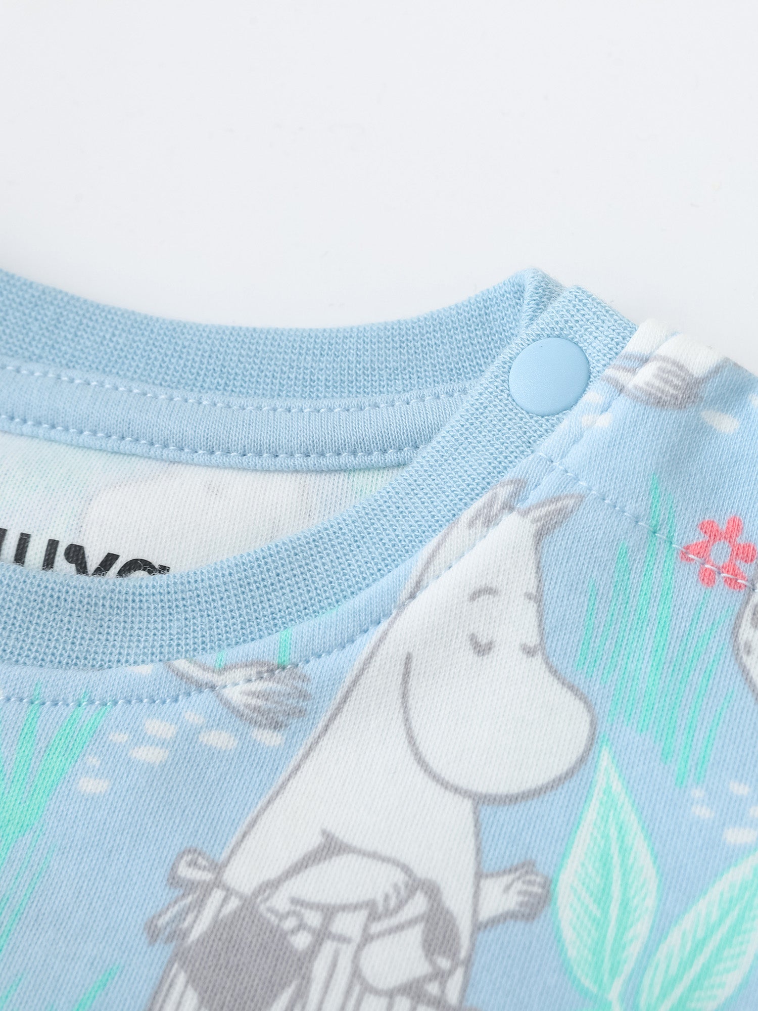 Baby Short Sleeve All-Over Print Romper
