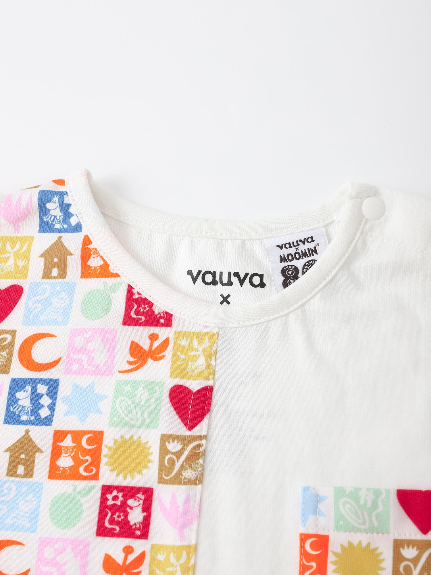 Moomin 80Th Anniversary Baby Short Sleeve Pocket Tee And Shorts Set