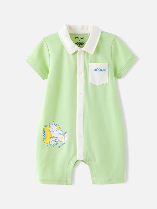 Moomin Print Baby Romper