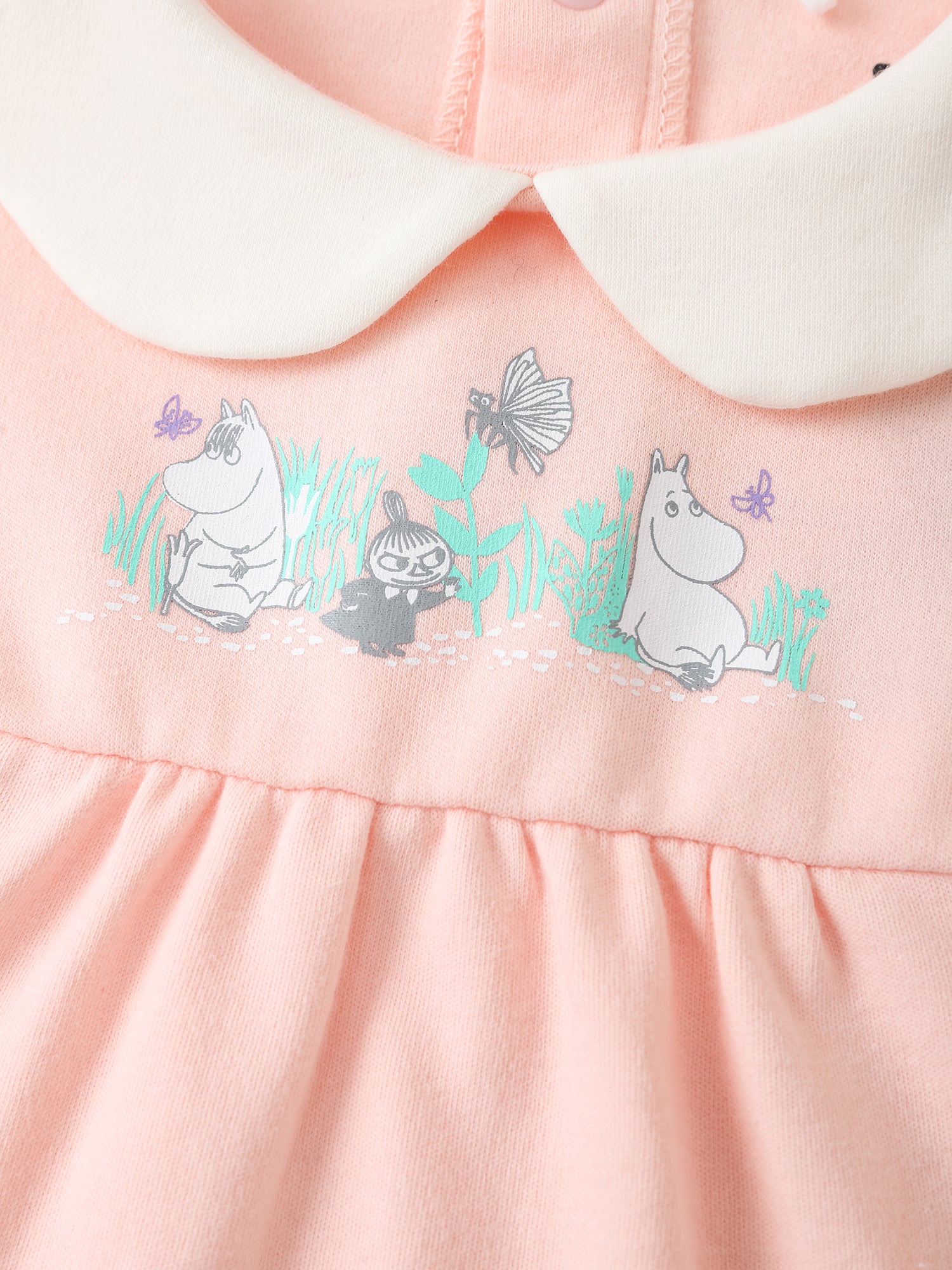 Baby Peter Pan Collar Puff Sleeve Dolly Top