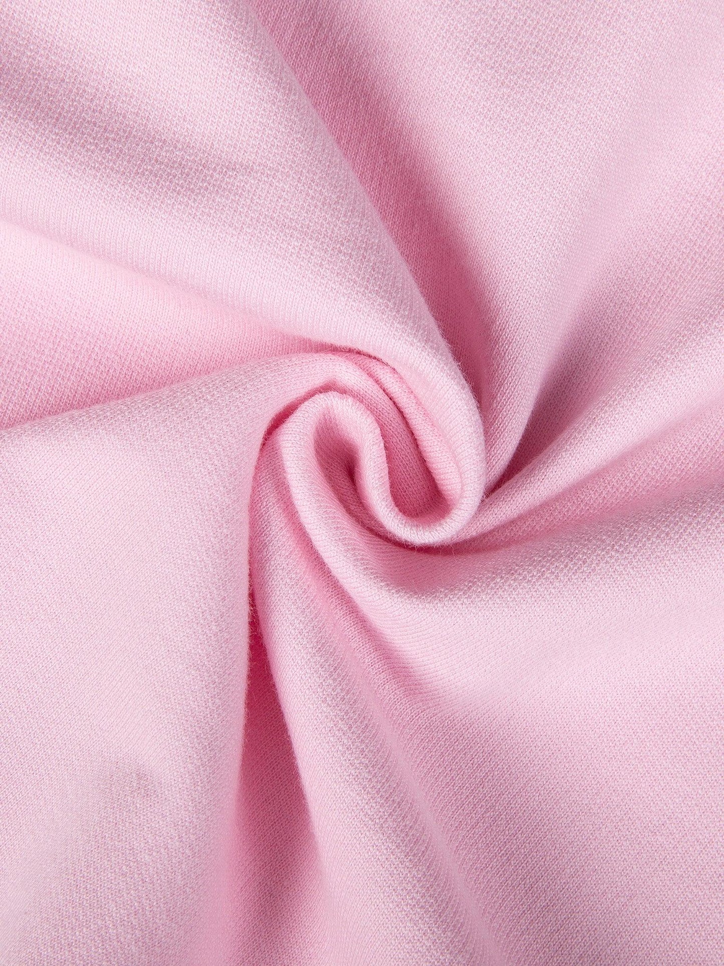 Puff‑Sleeve Egg Pop Pink Graphic T‑Shirt
