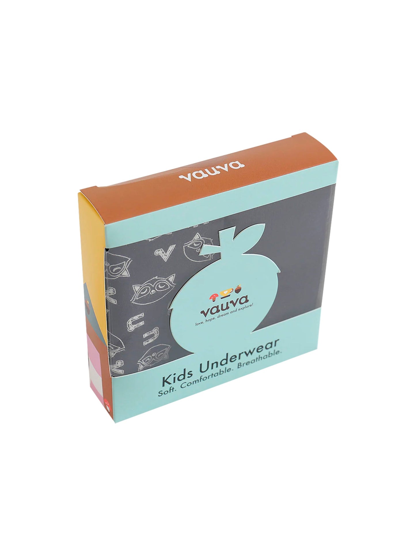 VAUVA Vauva Boys Organic Cotton Underwear (Briefs) - Vauva Black Underwear