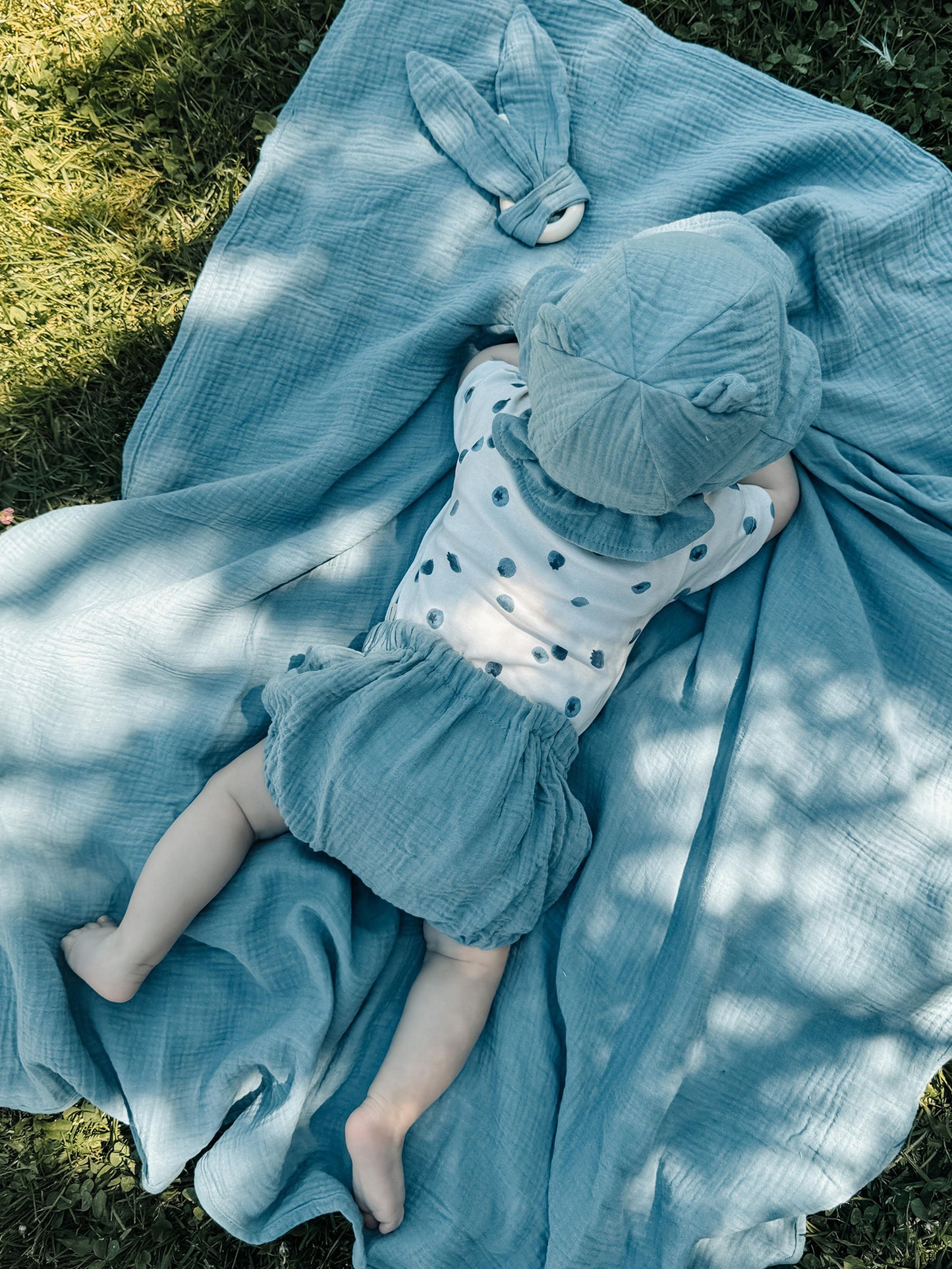 Shortsleeve Wrap Bodysuit (GOTS)