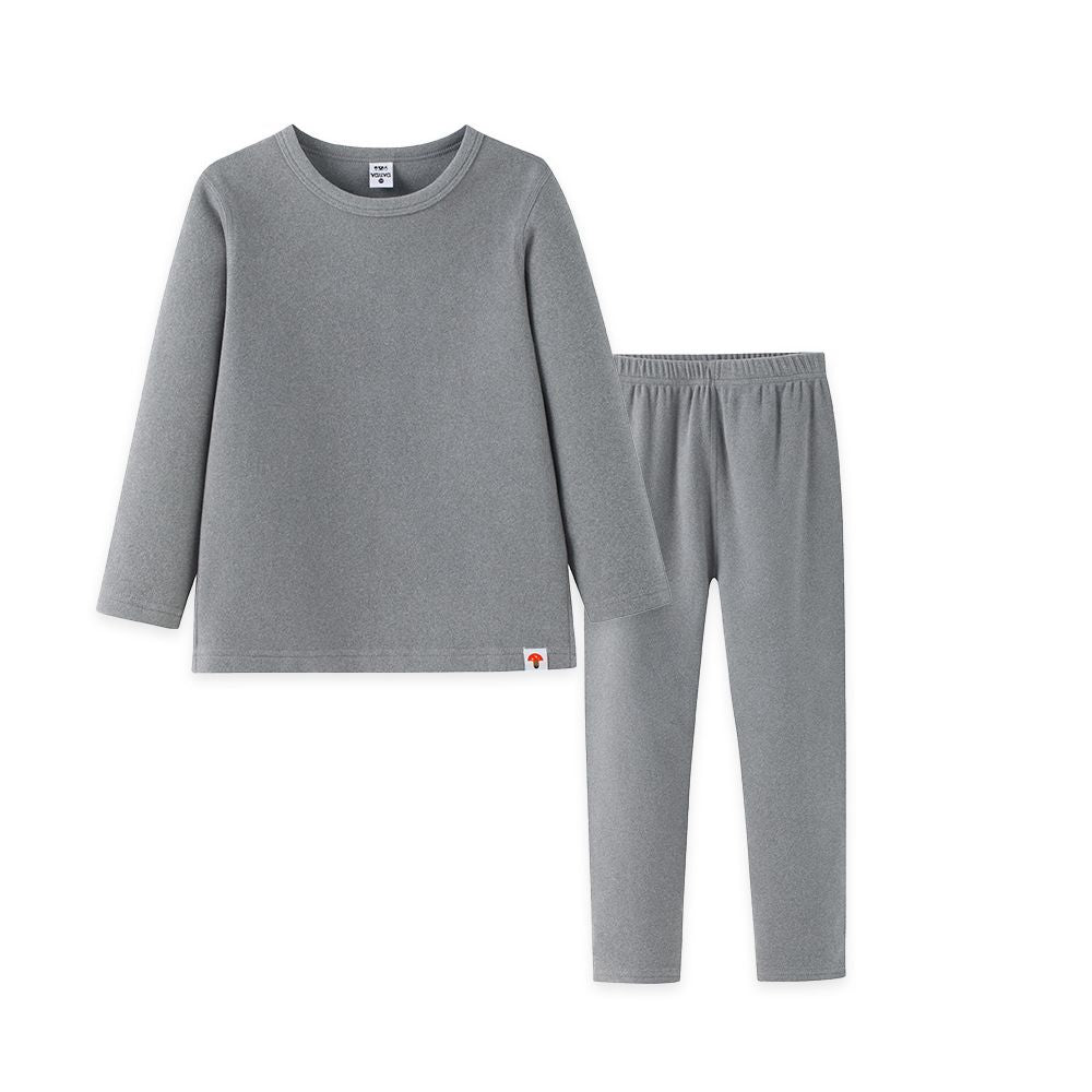 VAUVA Vauva - CozyKids Thermal Duo Set (Grey) Top & Bottom Set