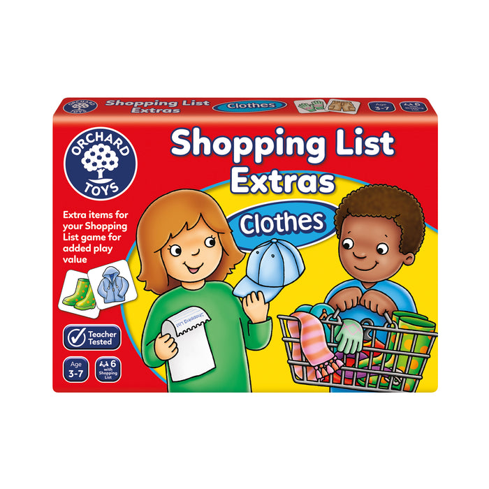 Orchard Toys - Shopping List Extras Clothes Game product image 1