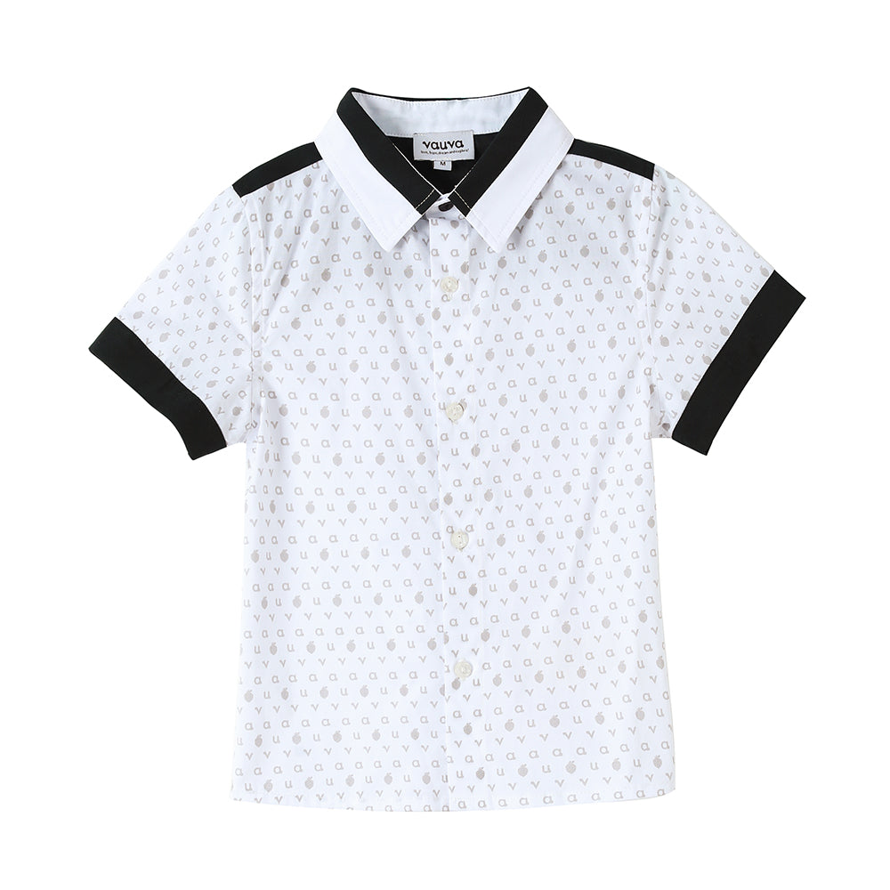 VAUVA Vauva 2022 - Logo Print Shirt/ Shorts Set Suits & Waistcoats