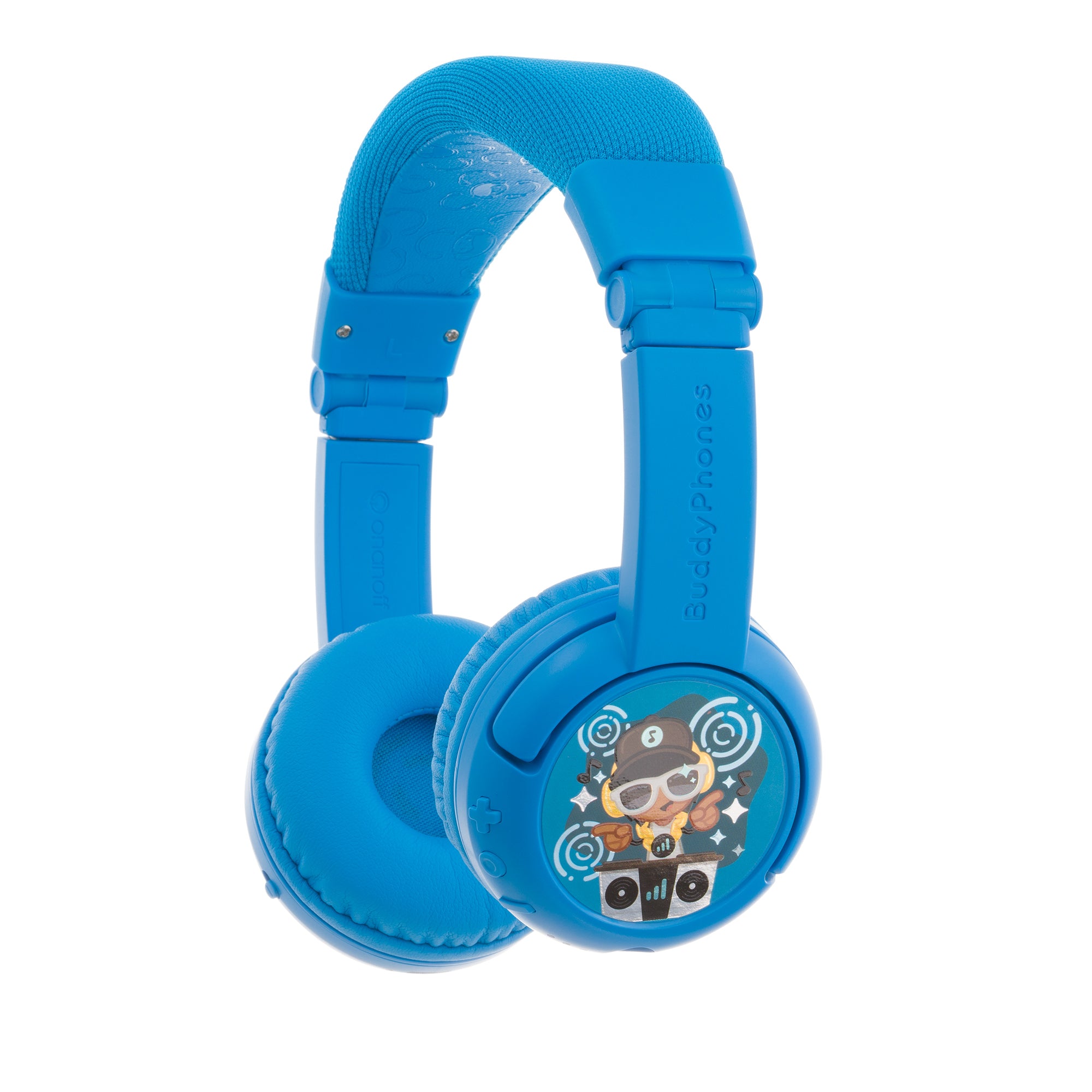 Onanoff Onanoff BuddyPhones Play+ (Cool Blue) Headphones & Headsets
